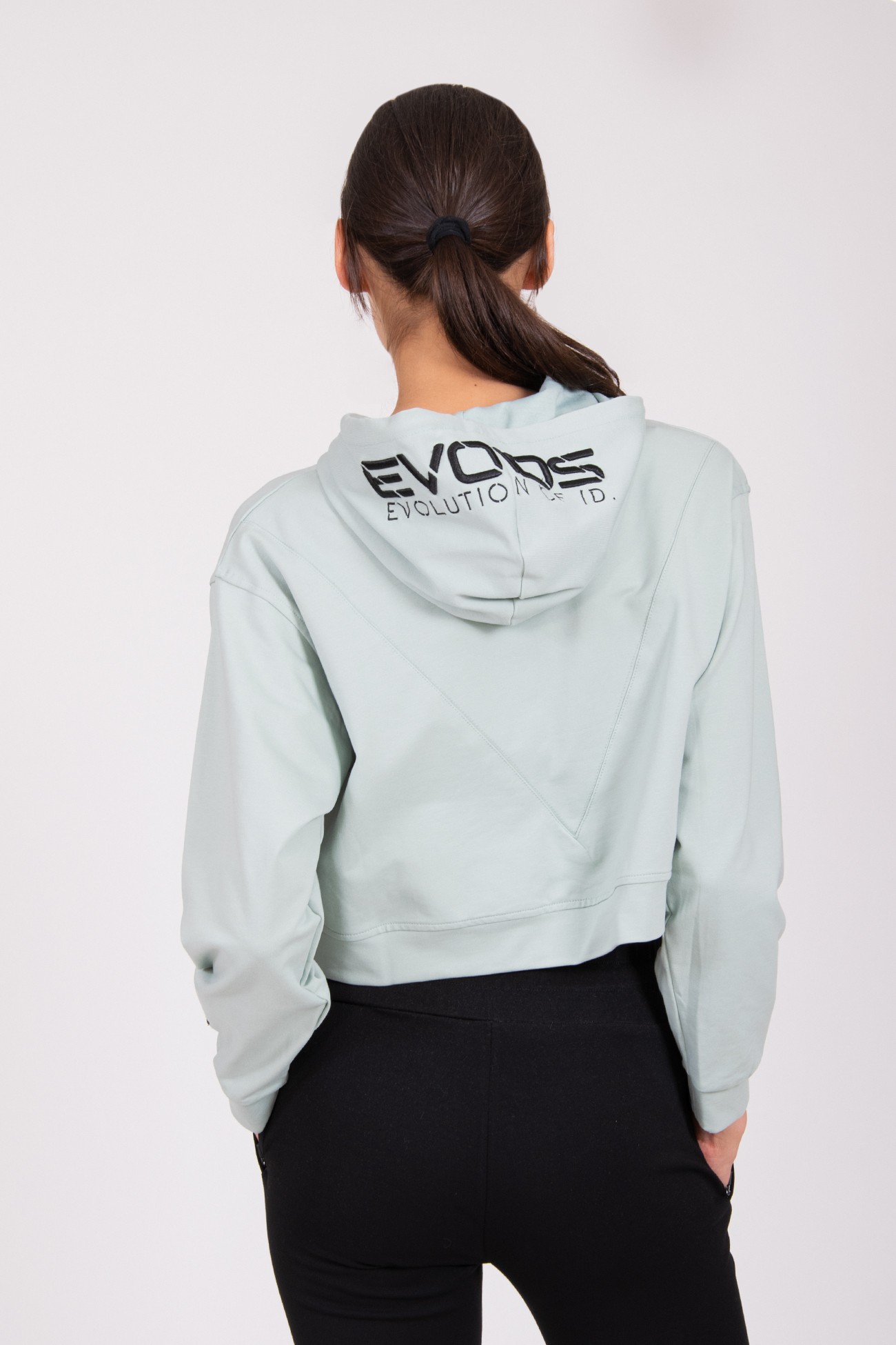 Толстовка женская Evoids Kallisto зеленая 552163-310 изображение 4