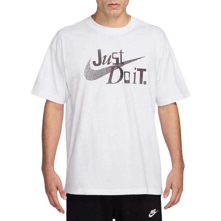 Футболка мужская Nike U NSW TEE LSE JDI белая IH1375-100 изображение 1