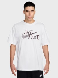 Футболка мужская Nike U NSW TEE LSE JDI белая IH1375-100 изображение 2