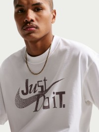 Футболка мужская Nike U NSW TEE LSE JDI белая IH1375-100 изображение 3