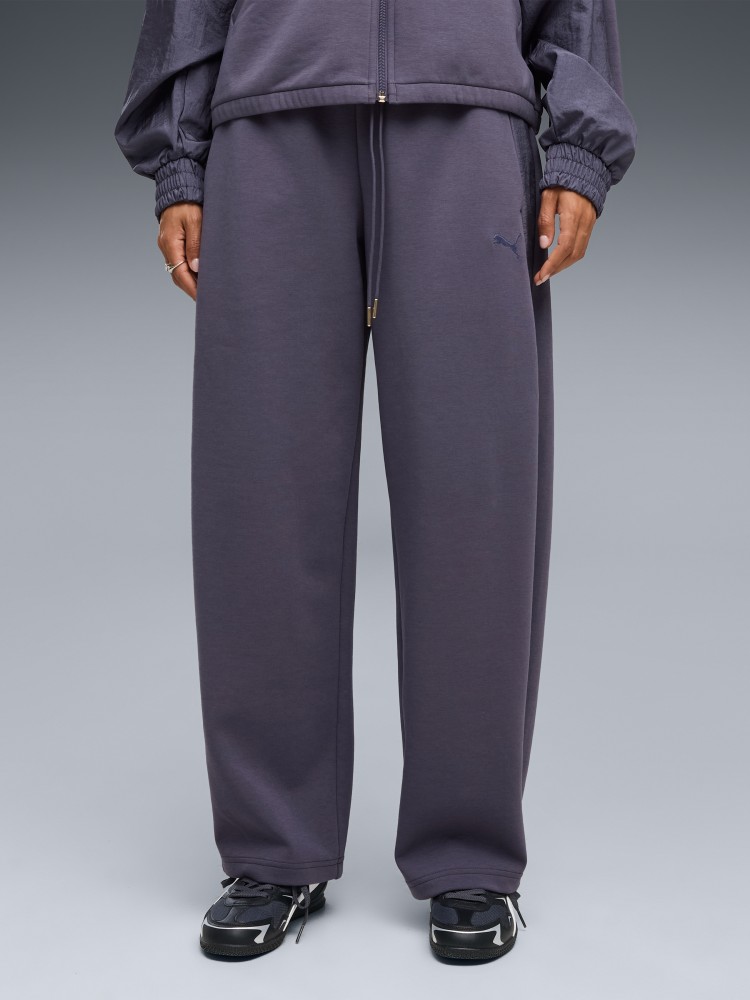 Брюки женские Puma HER Relaxed DK Barrel Leg Pants темно-синие 69402435 изображение 2