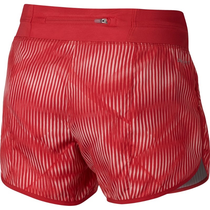 Шорты женские Nike DRY  RIVAL AOP1 красные 859922-655 изображение 2