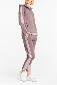 Толстовка жіноча Puma Evostripe Full-Zip Hoodie рожева 84707318  изображение 4
