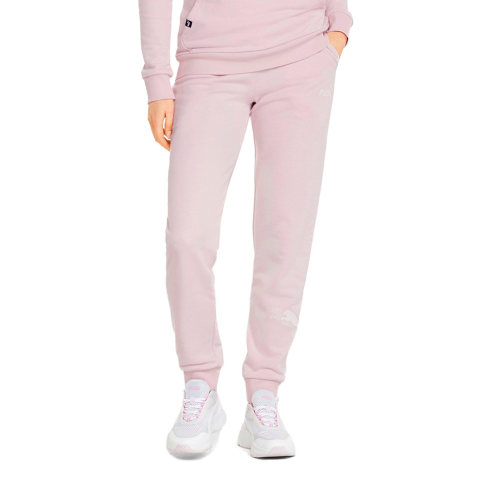 Штани жіночі Puma Power Graphic Pants рожеві 84711516 — фото 1