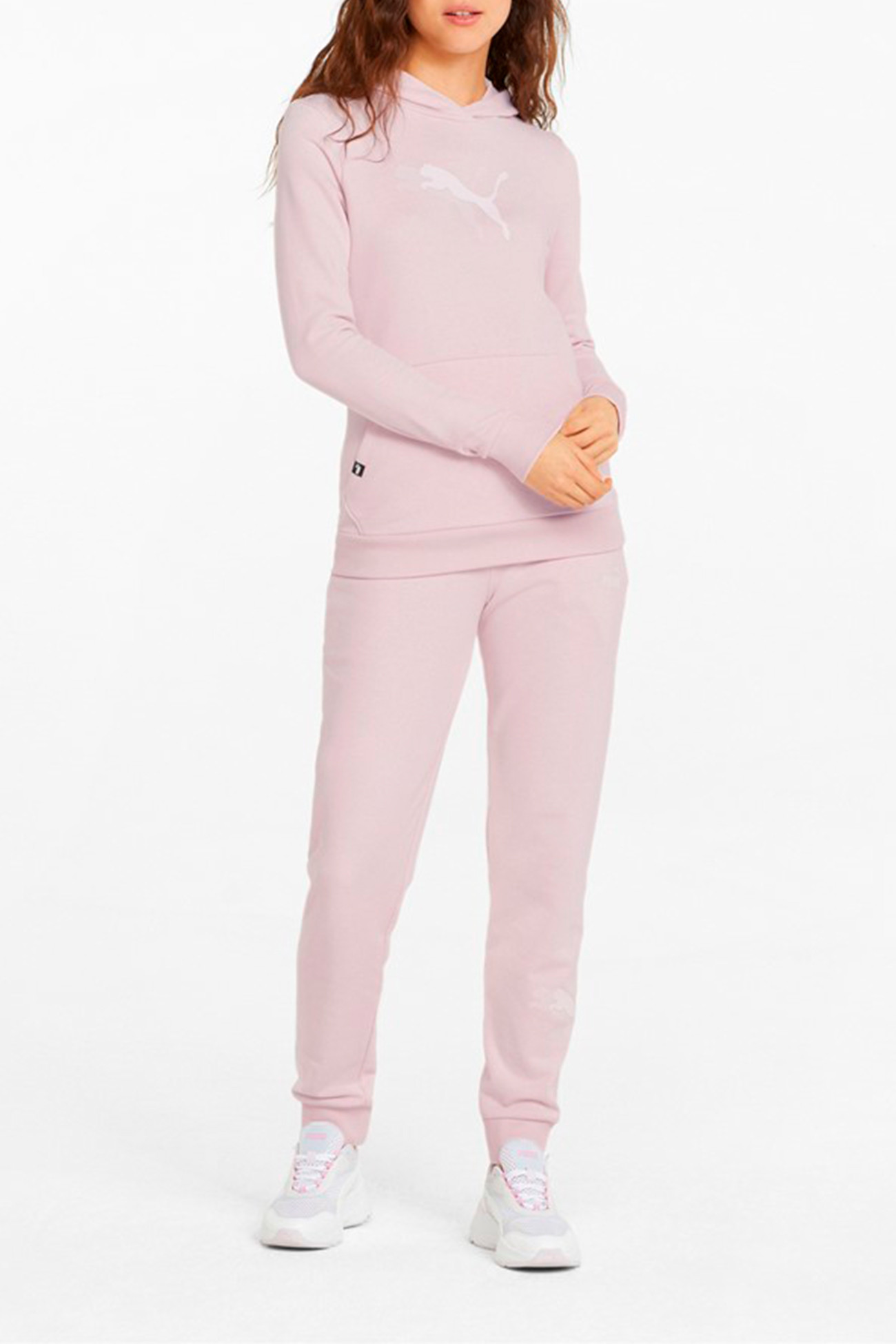 Штани жіночі Puma Power Graphic Pants рожеві 84711516 изображение 2