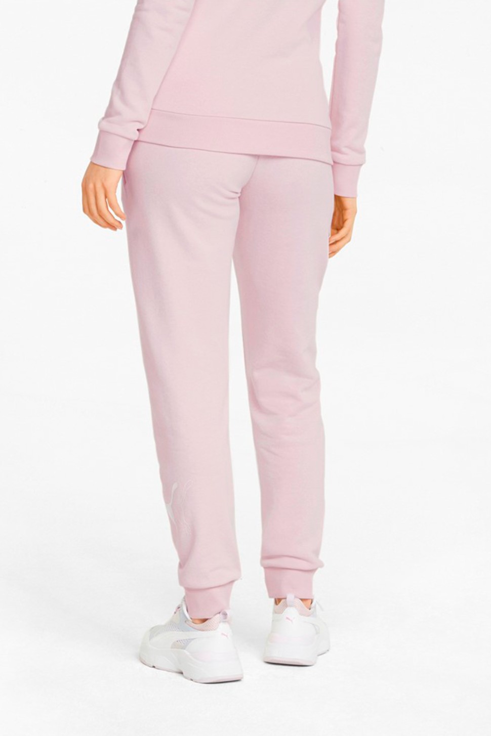Штани жіночі Puma Power Graphic Pants рожеві 84711516 — фото 4