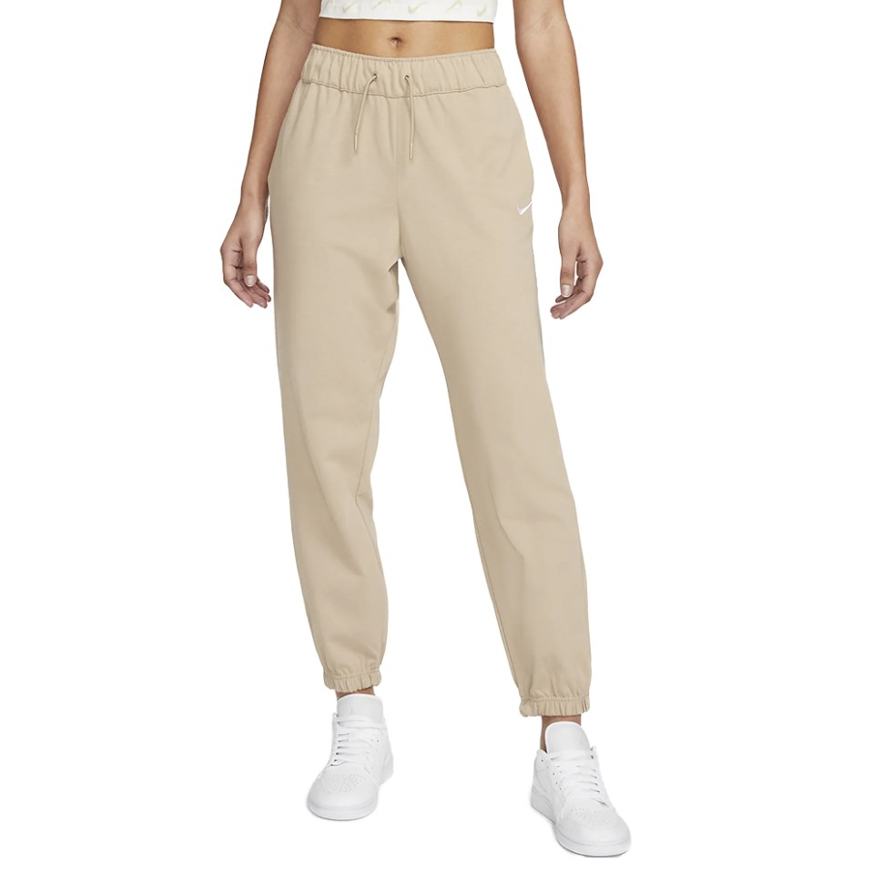 Брюки женские Nike W Nsw Jrsy Easy Jogger бежевые DM6419-200 изображение 1
