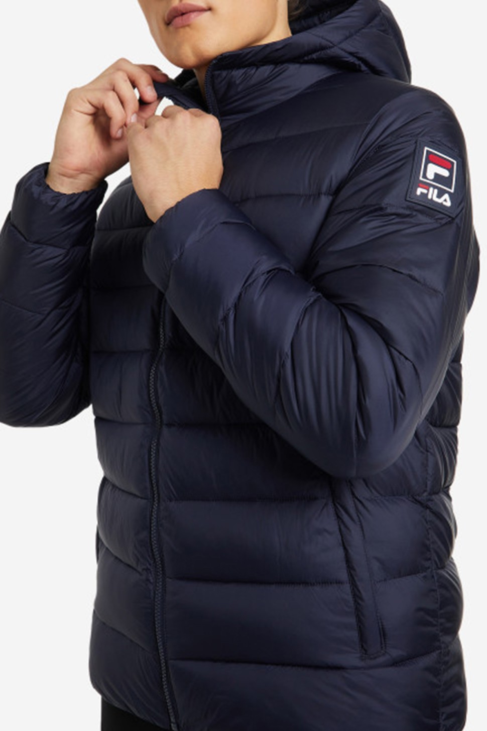 Куртка чоловіча Fila темно-синя 115819-Z4 — фото 2