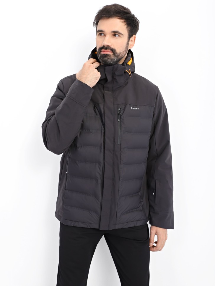 Куртка чоловіча Radder Tronco чорна 123301-010 изображение 3