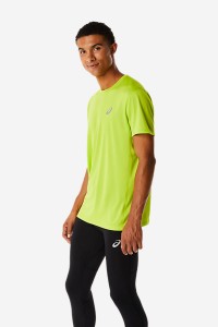 Футболка чоловіча Asics CORE SS TOP жовта 2011C341-302 изображение 3