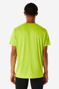 Футболка чоловіча Asics CORE SS TOP жовта 2011C341-302 изображение 4