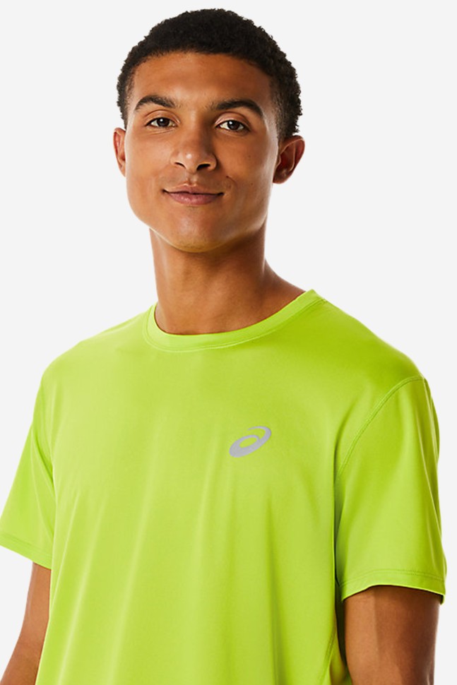 Футболка чоловіча Asics CORE SS TOP жовта 2011C341-302 изображение 5