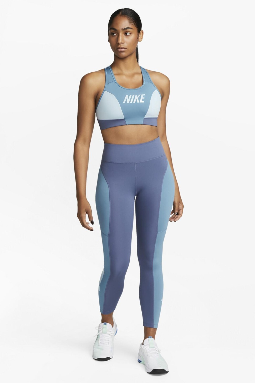 Бра жіночий Nike W NK DF SWSH LOGO CB BRA мультиколір DQ5134-440 — фото 2