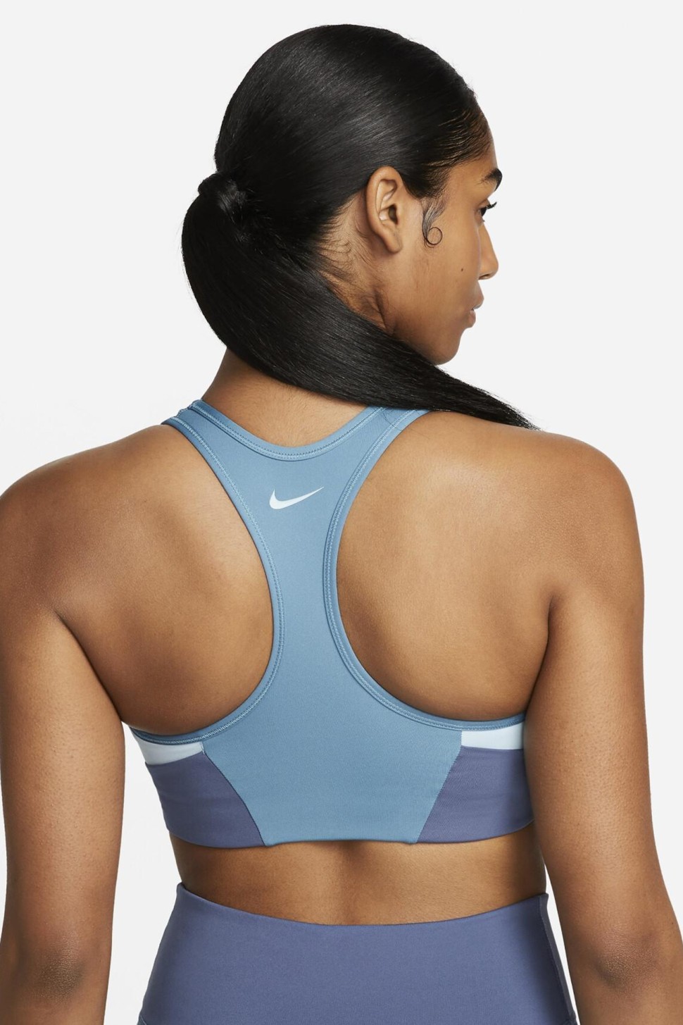 Бра жіночий Nike W NK DF SWSH LOGO CB BRA мультиколір DQ5134-440 — фото 8