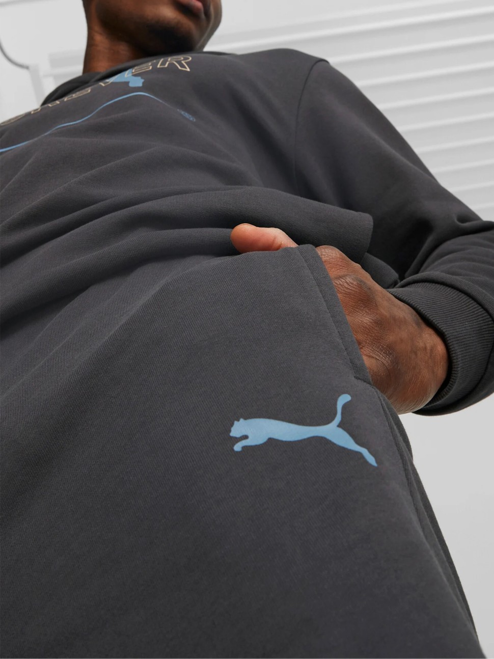 Шорти чоловічі Puma ESS BETTER Shorts 10" TR Flat чорні 67329575 — фото 3