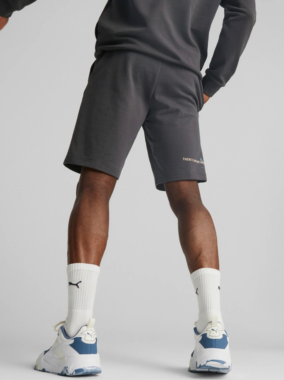 Шорти чоловічі Puma ESS BETTER Shorts 10" TR Flat чорні 67329575 — фото 4