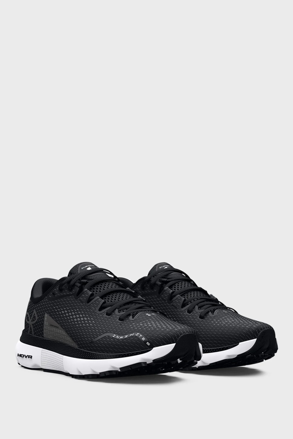 Кросівки чоловічі Under Armour UA HOVR Infinite 5 чорні 3026545-006 — фото 3