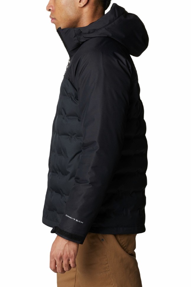 Куртка мужская Columbia Grand Trek™ II Down Hooded Jacket черная 2008291-010 изображение 2