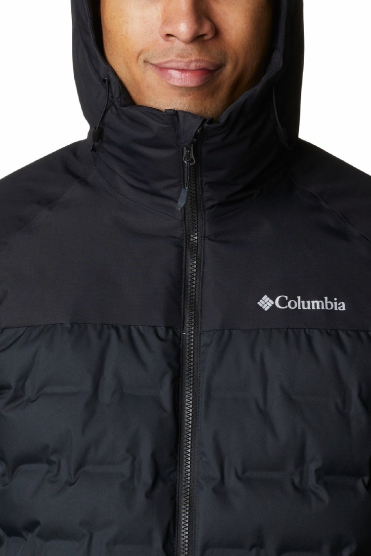 Куртка мужская Columbia Grand Trek™ II Down Hooded Jacket черная 2008291-010 изображение 3