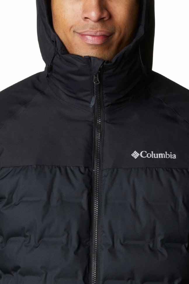 Куртка мужская Columbia Grand Trek™ II Down Hooded Jacket черная 2008291-010 изображение 3