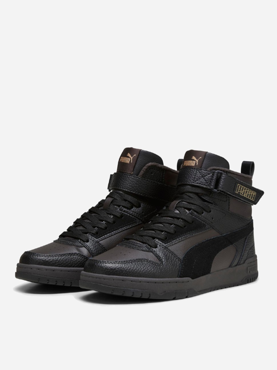 Черевики чоловічі Puma RBD Game WTR Flat чорні 38760407 — фото 4