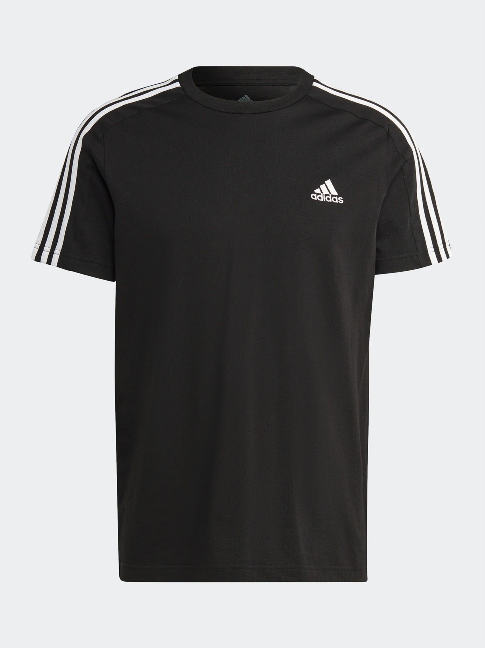 Футболка чоловіча Adidas M 3S SJ T чорна IC9334 — фото 5
