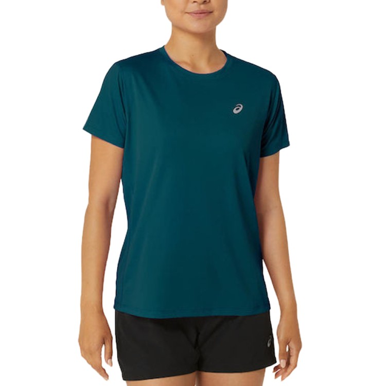 Футболка жіноча Asics CORE SS TOP зелена 2012C335-309 изображение 1