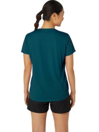 Футболка жіноча Asics CORE SS TOP зелена 2012C335-309 изображение 4