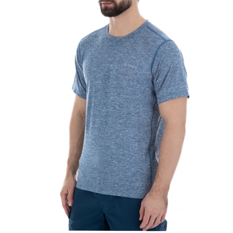 Футболка мужская Columbia Deschutes Runner голубая 1711781-483 изображение 3