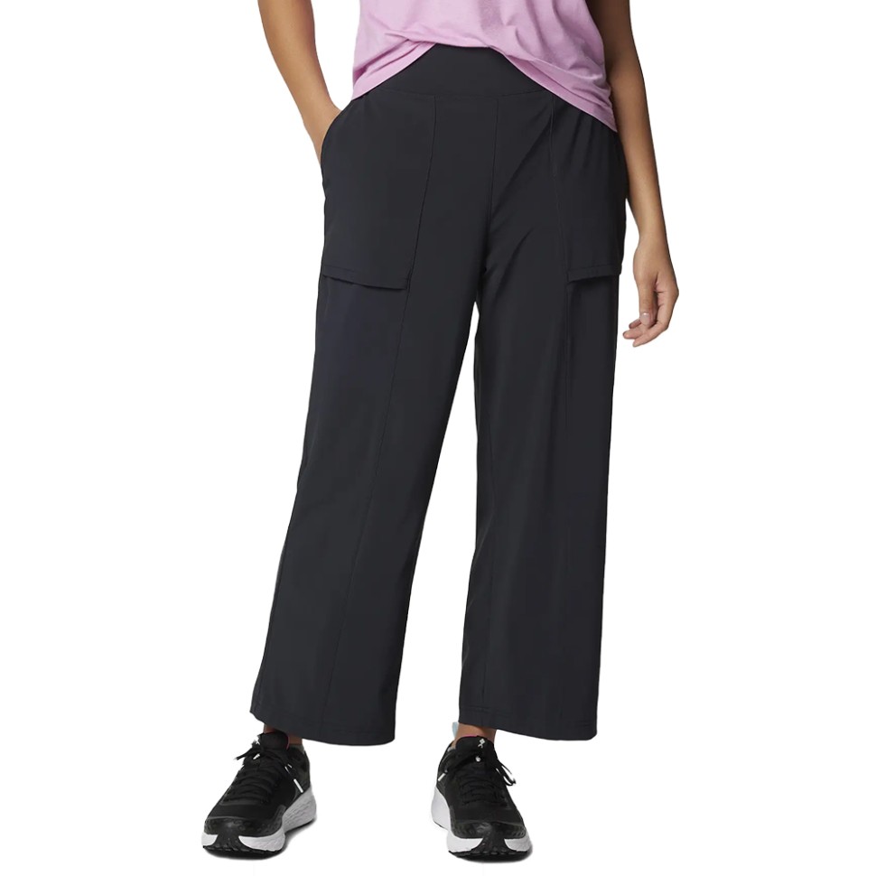 Штани жіночі Columbia BOUNDLESS BEAUTY™ WIDE CAPRI чорні 2072991-010 — фото 1