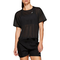 Футболка женская Asics STYLE TOP черная 2012A269-001 изображение 1