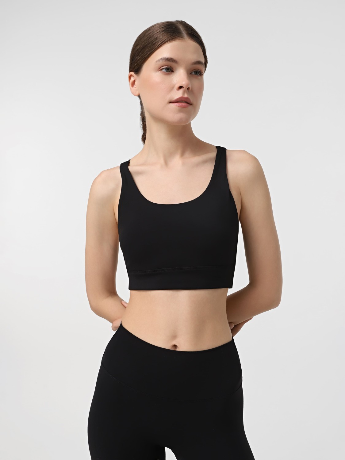 Бра спортивне Radder Enteva чорне 152503-010 изображение 2