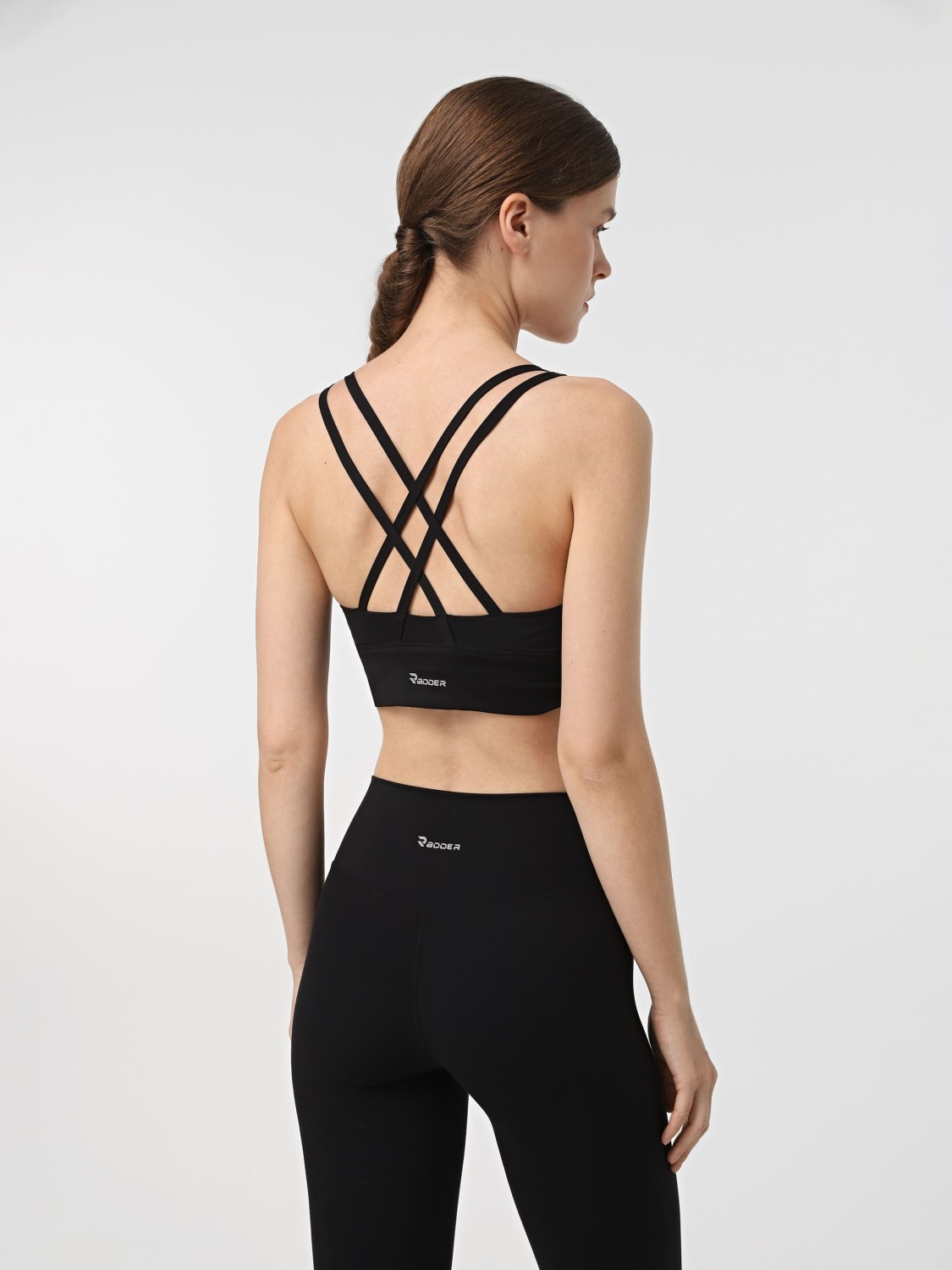 Бра спортивне Radder Enteva чорне 152503-010 изображение 3