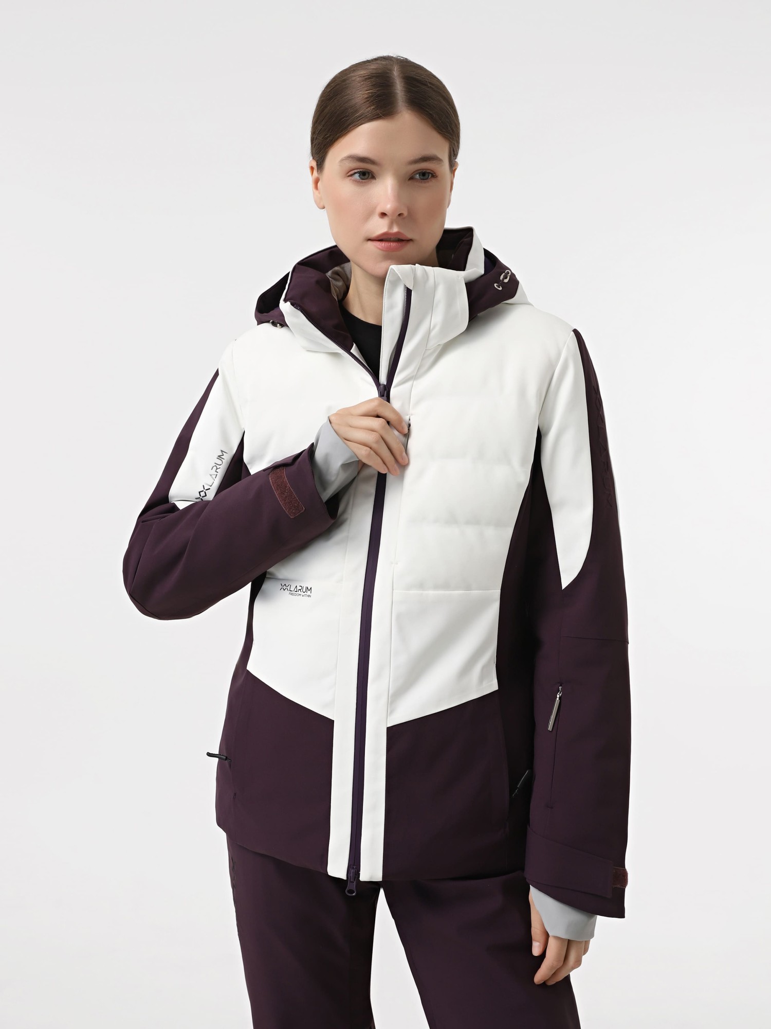 Куртка женская Larum Andes белая 554508-100 изображение 2