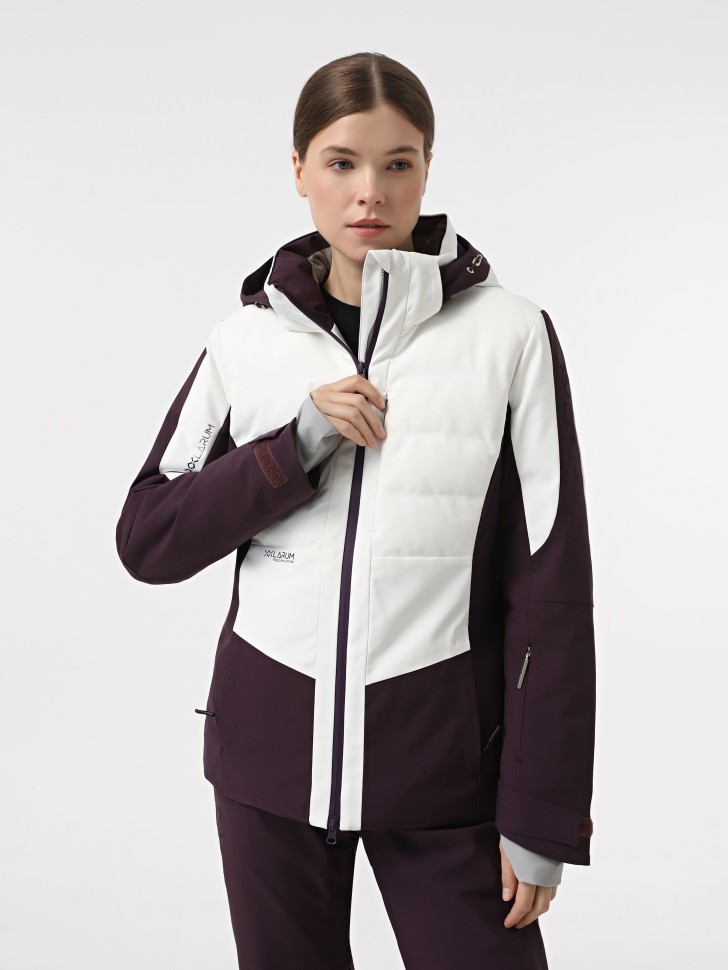 Куртка жіноча Larum Andes біла 554508-100 изображение 2
