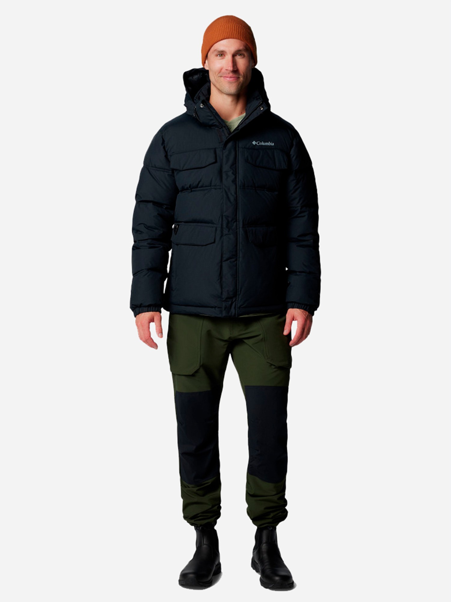 Куртка чоловіча Columbia Landroamer™ Puffer Jacket чорна 2088081-010 изображение 6