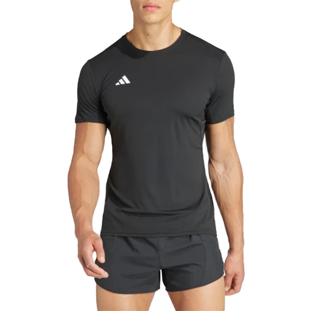 Футболка мужская Adidas ADIZERO E TEE черная IN1156 изображение 1