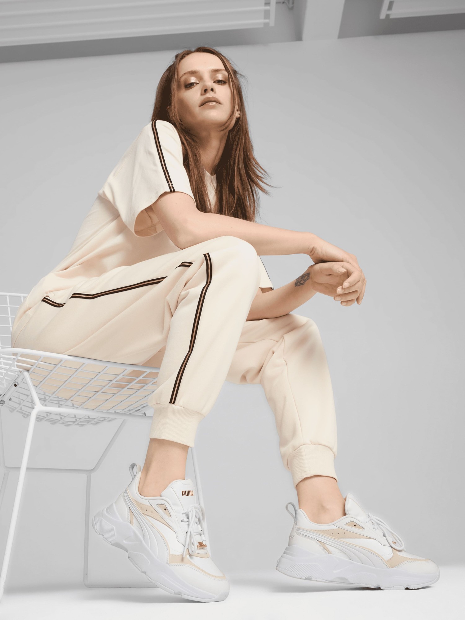 Кросівки жіночі Puma Cassia Lux білі 39783701 изображение 9