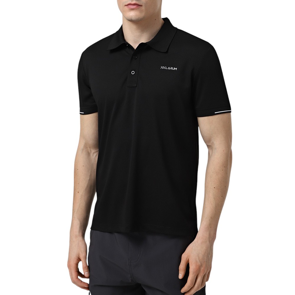 Поло мужское Larum Quillon черное 102512-010