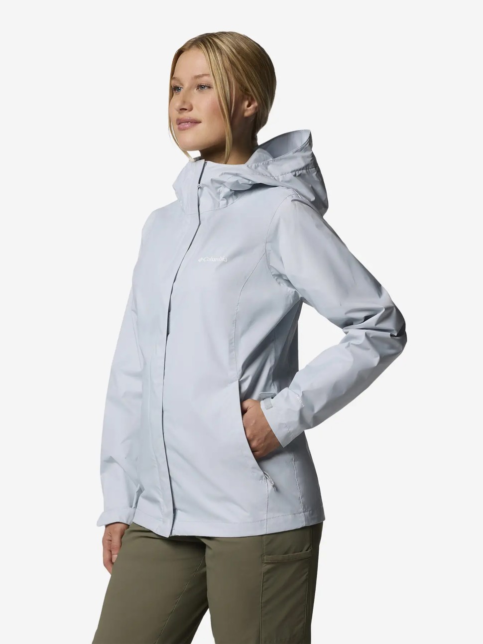 Вiтрiвка жiноча Columbia Arcadia™ II Jacket сіра 1534111-031 — фото 3