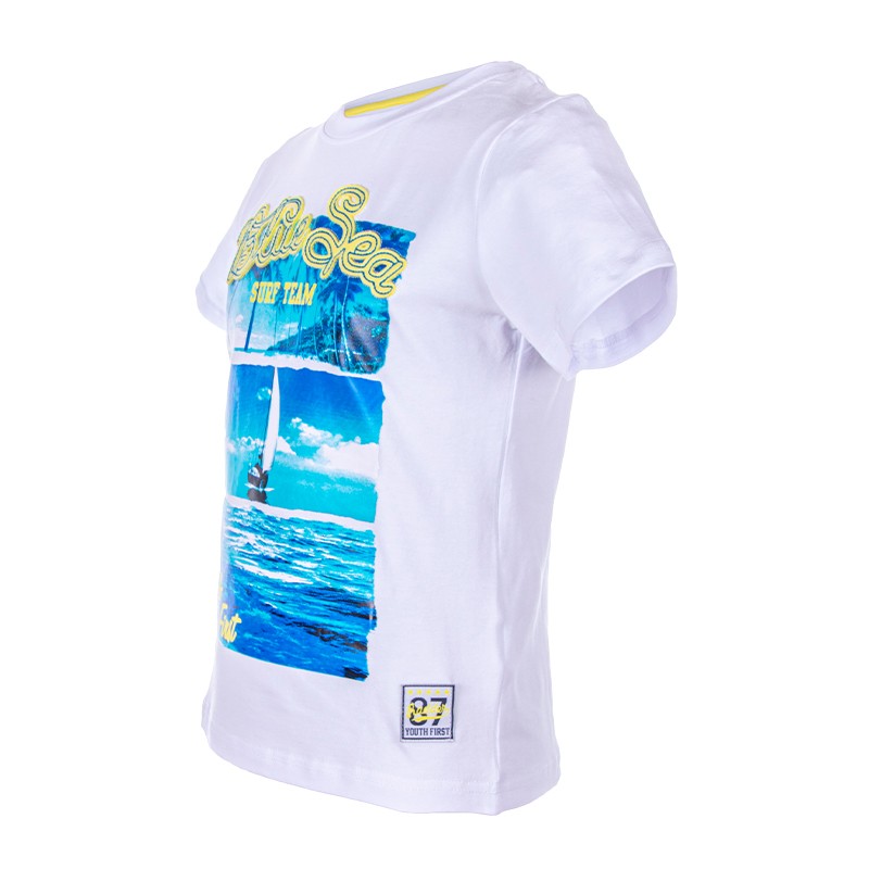 Футболка дитяча Radder Bosum біла 440010-100 изображение 1