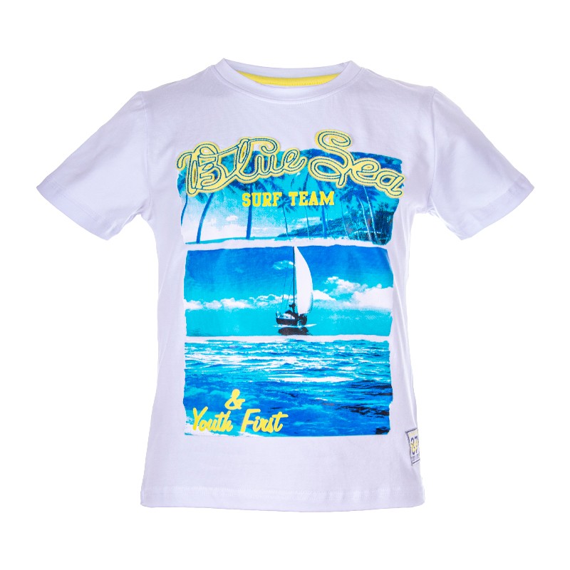 Футболка дитяча Radder Bosum біла 440010-100 изображение 2