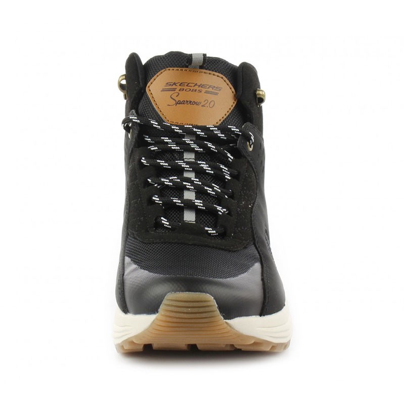 Черевики жіночі Skechers Bobs Sparrow 2.0 чорні 117053 BLK — фото 3