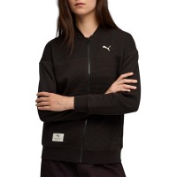 Толстовка женская Puma CLASS Full-Zip Jacket черная 68812801