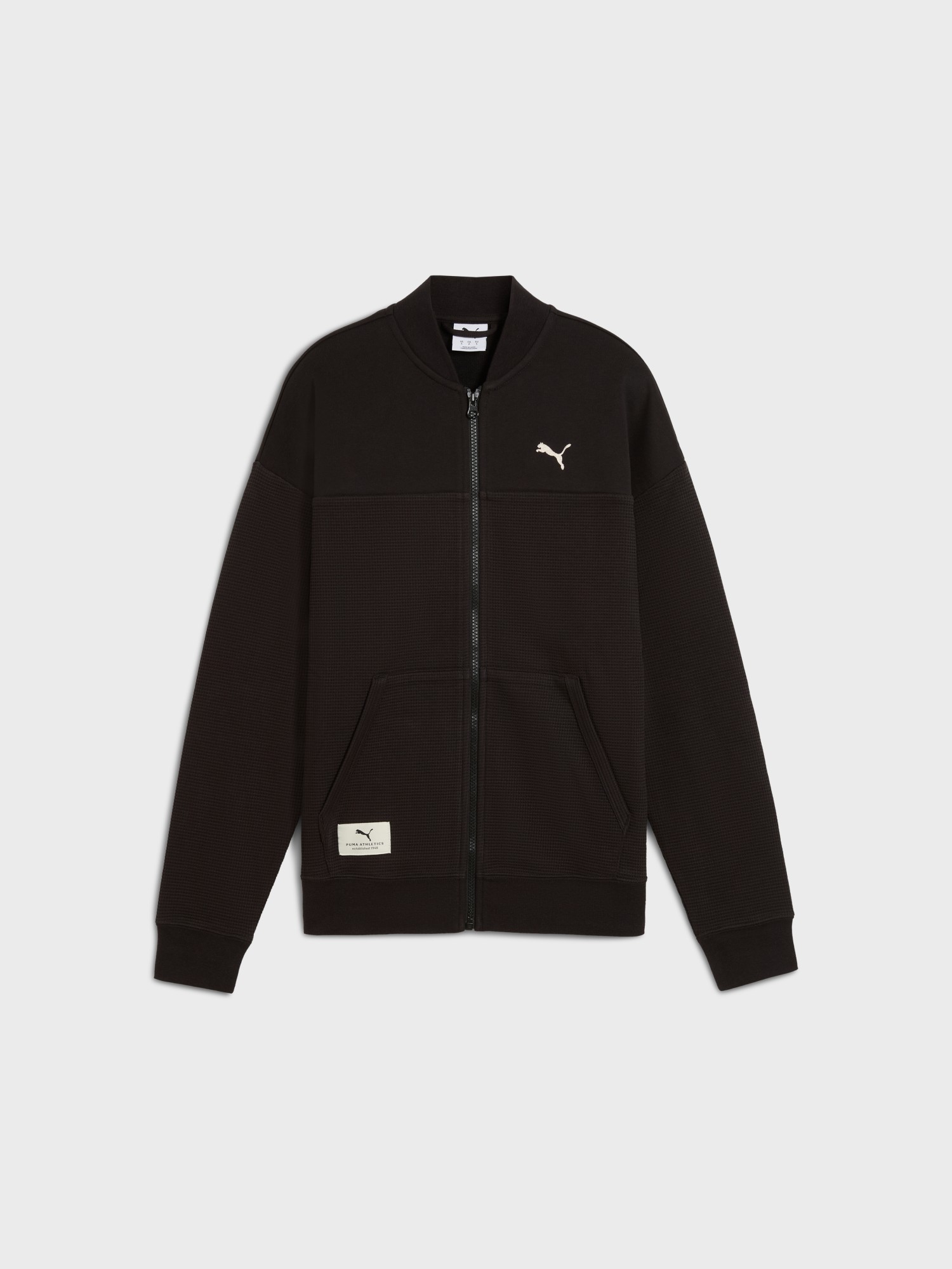 Толстовка женская Puma CLASS Relaxed Pinnacle Full-Zip Jacket TR черная 68812801 изображение 5