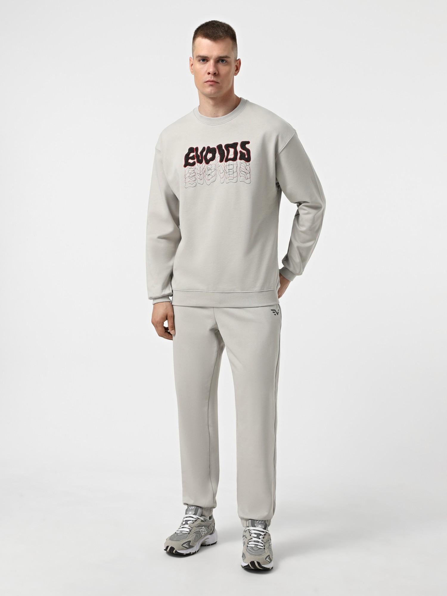 Штани чоловічі Evoids Jerot сірі 552503-011 изображение 6