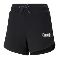 Шорты женские Puma Rebel High Waist Shorts черные 58581701