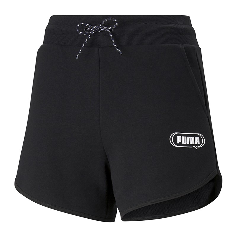 Шорти жіночі Puma Rebel High Waist Shorts чорні 58581701  — фото 1