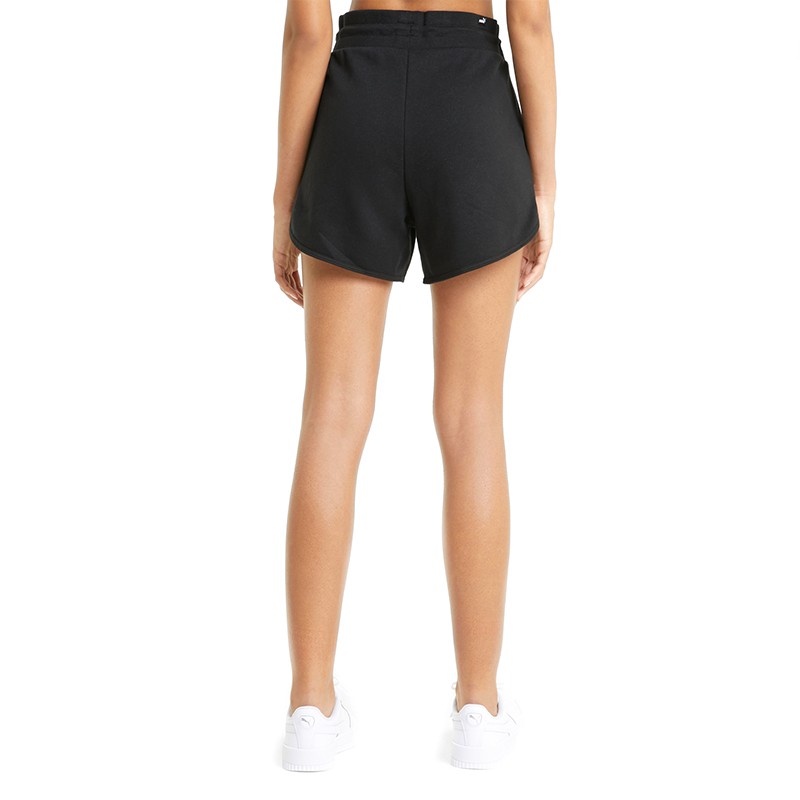 Шорты женские Puma Rebel High Waist Shorts черные 58581701 изображение 4