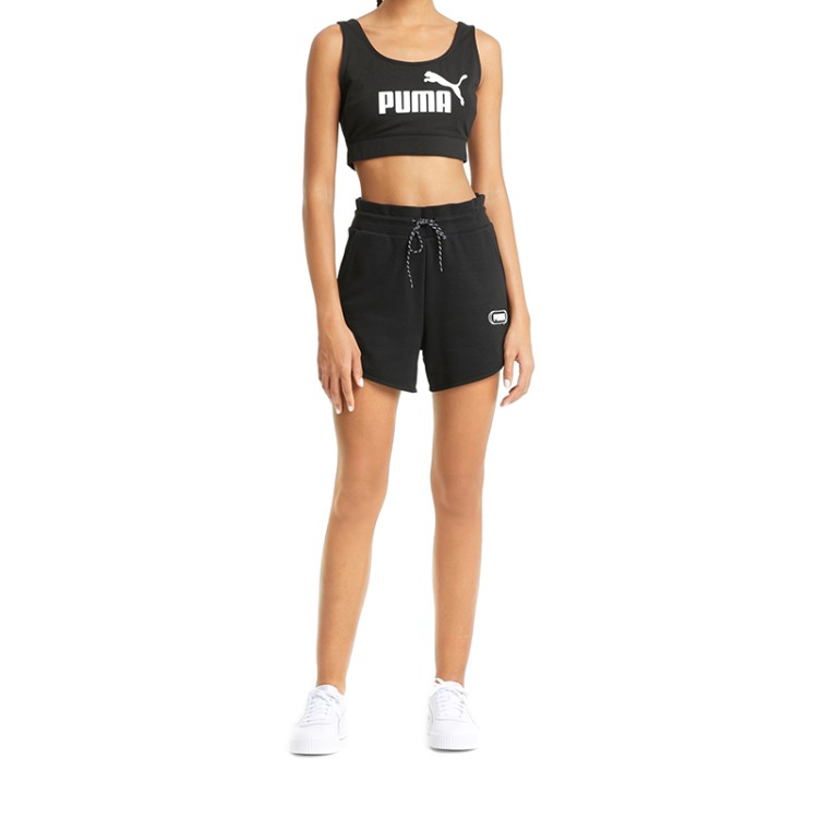 Шорты женские Puma Rebel High Waist Shorts черные 58581701 изображение 5